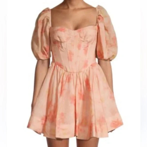 knee length dresses for ladies Always On Your Mind Corset Mini Dress main image 1